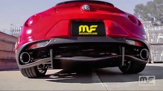 Alfa Romeo 4C with MagnaFlow Exhaust [upl. by Nerral]