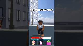 Did you know this🤔 Roblox trivia shorts roblox [upl. by Zoila262]