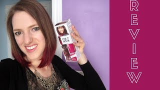 LOREAL COLORISTA  OmbreDip Dye Red Hair  Product Review [upl. by Didier]