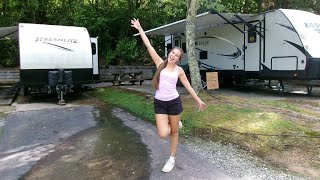 CAMPING VLOG  feat The Olympics [upl. by Bausch]