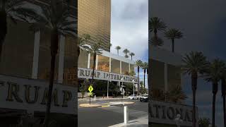 High Police Presence at Trump Tower International Las Vegas shorts vegas [upl. by Anuaik]