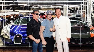 Van Damme Arnold Schwarzenegger Sylvester Stallone Cars Collection ★ 2018 [upl. by Ayerdna]