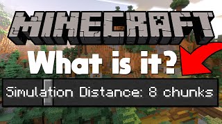 What is Minecraft 118 Simulation Distance [upl. by Magdalena]