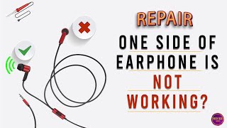 Repair EarphonesHeadphone if one side is not working  Repair Earphone  Fix your earphone [upl. by Armyn]