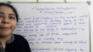 Introduction of LPG Reforms  Liberalisation Privatisation and Globalisation  India Economy Part1 [upl. by Homerus]