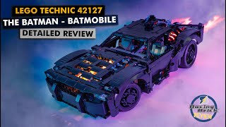 LEGO Technic 42127 Batmobile detailed building review [upl. by Annanhoj]