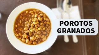 Porotos granados  Comidas veganas y chilenas 🌱 [upl. by Ayotna]