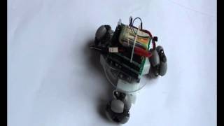 Omni Wheels Robot  by OpenElectronicsorg [upl. by Michaeu]