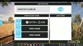 How to play multiplayer in fs 16 PC version with mobile video gaming tech multiplayer fs16 [upl. by Tim453]