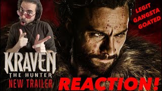 Marvel KRAVEN The Hunter New Trailer REACTION Aaron TaylorJohnson Russel Crowe [upl. by Eisnyl]