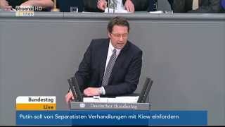 PKWMaut Aktuelle Stunde im Bundestag vom 03072014 [upl. by Aicilaanna278]