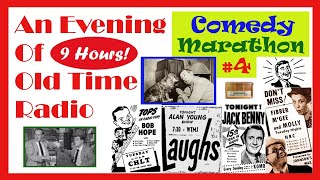 All Night Old Time Radio Shows  Comedy Marathon 4  9 Hours of Classic Radio Shows [upl. by Isleen551]