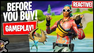 KING KRAB Gameplay REACTIVE TEST Before You Buy Fortnite Battle Royale [upl. by Alraep192]