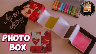 •AAG  How to make Photo Box  Memories box  Ayman Art Gallery viralvideo box handmade [upl. by Loriner632]