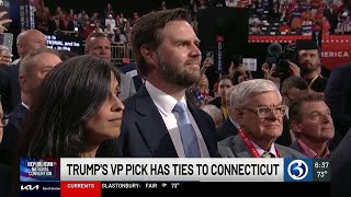 VIDEO Trump selects Yale Law grad JD Vance as running mate [upl. by Elleuqar]