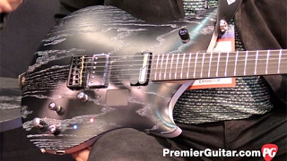 NAMM 17  Relish Guitars Phantom Jane Demo [upl. by Pauwles819]