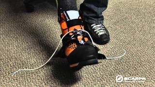 SCARPA Phantom Boots Lacing and Maintenance [upl. by Greggory]