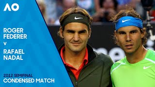 Roger Federer v Rafael Nadal Condensed Match  Australian Open 2012 Semifinal [upl. by Amber]