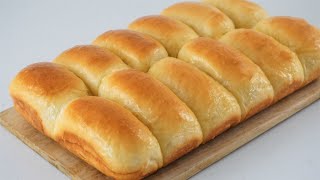 No Knead MILK BREAD❗Prepare At Night Bake In The Morning❗Warm And Buttery [upl. by Ettevroc208]