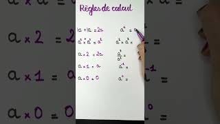 Règles de calcul ☀️Découvre les cahiers “Les maths en vacances” sur Amazonfr ☀️ [upl. by Ludwig]