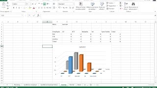 Planning dabsence avec Reporting  Rapports détat [upl. by Eruza]