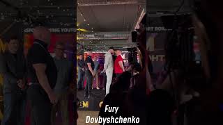 Hughie Fury vs Kostiantyn Dovbyshchenko Face to Face [upl. by Ettezel159]