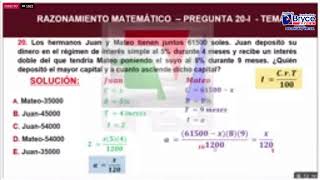 El Examen Ordinario Unsa 2025 I Fase  Resolución [upl. by Weasner]