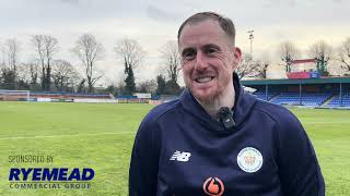 Braintree Town 11 Slough Town  Postmatch interview with Scott Davies  9 March 2024 [upl. by Eenattirb]