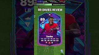 89 Davies Review in EA Sports FC 24 shorts short fc24 eafc24 toty flashbacksbc alphonsodavies [upl. by Rombert497]