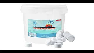 Womtri Chlorine Tablets 1 Inch 5 Lbs for Hot Tubs [upl. by Larret]