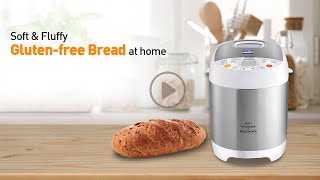 Homemade GlutenFree Bread Recipe with KENT Atta Maker and Bread Maker [upl. by Michella168]