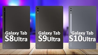 Samsung Tab S10 Ultra VS Samsung Tab S9 Ultra VS Samsung Tab S8 Ultra [upl. by Avehs857]