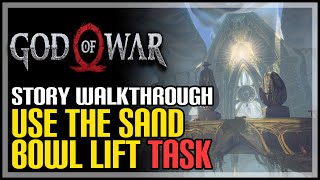 Use The Sand Bowl Lift God of War [upl. by Suoivatra]