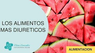 🚀 Potencia tu Salud con estos Alimentos Diuréticos Naturales 🥒🍉 [upl. by Nonnad754]