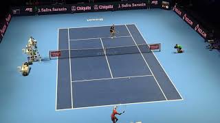 Swiss Indoors 23 🇺🇸 Christopher Eubanks Third Break Point [upl. by Marnie]