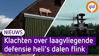 Aantal klachten over laagvliegende Defensiehelikopters fors omlaag [upl. by Ojeillib]