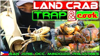 EP95  Part1  Land Crab Kuray Catch n Cook using quotSaladingquot Bamboo Trap  Occ Mindoro [upl. by Dachi987]