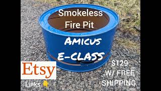 Smokeless Fire Pit by Amicus Even more affordable No frills just Function🔥 [upl. by Leroj]