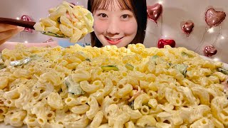 ASMR Macaroni Salad【Mukbang Eating Sounds】【English subtitles】 [upl. by Centonze]