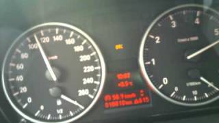 bmw 316i e90 2010 122hp 160 nm acceleration 0100 0150 [upl. by Eimirej]