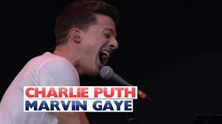 Charlie Puth  Marvin Gaye Live at Jingle Bell Ball 2015 [upl. by Thagard191]