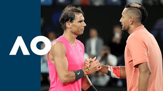 Rafael Nadal vs Nick Kyrgios  Extended Highlights R4  Australian Open 2020 [upl. by Ecnadnac]