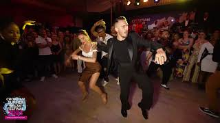 Rumba Guaguanco  Salsa social dancing  Croatian Summer Salsa Festival 2023 [upl. by Harli814]