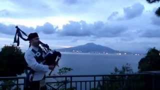 Oft in the Stilly Night on bagpipes  pipe major Nick MacVicar [upl. by Weigle]