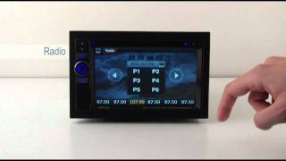 Phonocar VM036 Autoradio Monitor Led Digitale 62quot Bluetooth [upl. by Rovaert]