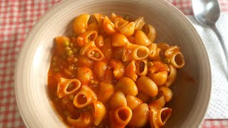 Pasta con piselli al sugo [upl. by Jodoin981]