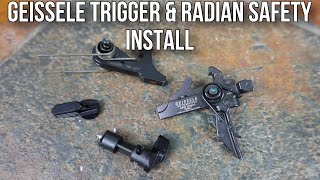 Installing Geissele Trigger amp Radian Safety Selector [upl. by Carrol81]