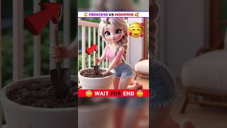 PRINCESS VS MONSTER 😱🥰🥹 shorts facts [upl. by Wendell]