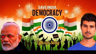 Democracys Anthem United to Save India  part2 dhruv rathee song  dhruvrathee [upl. by Marcia]