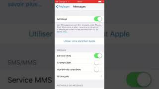 Comment envoyer des messages sur iPhone 📱🔥 [upl. by Rodi]